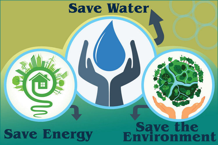 Practical ways to save water and electricity